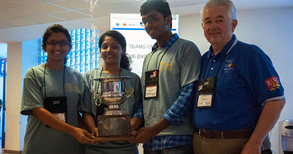 ANITS Team from Dept of CSE at ICPC World Final, Russia